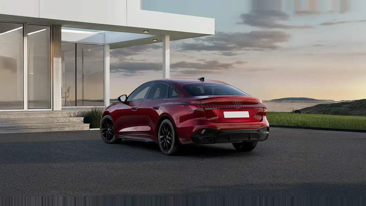 Audi A5 TDI 150kW (204CV) Black Line en renting barato — Trasera