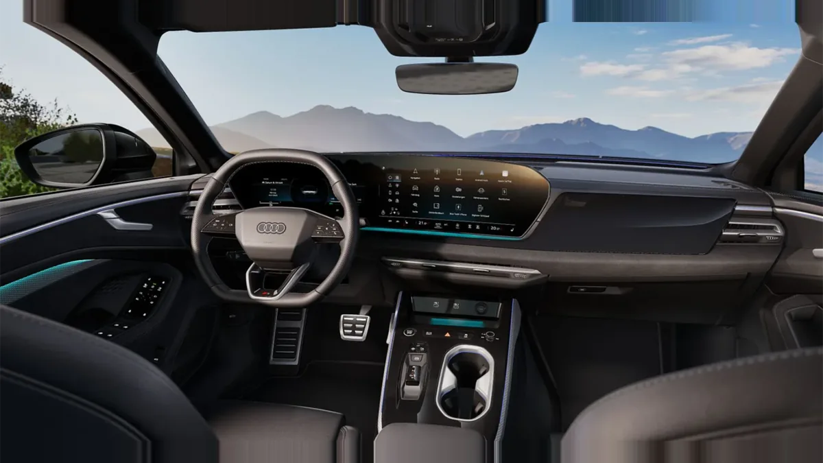 Audi A6 TDI 150kW (204CV) S Tronic Black Line en renting barato — Delantera