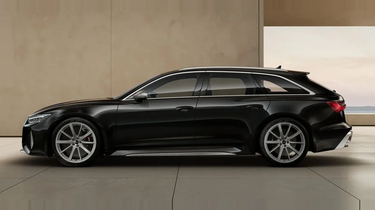Audi RS6 Avant TFSI Quattro en renting barato — Lateral