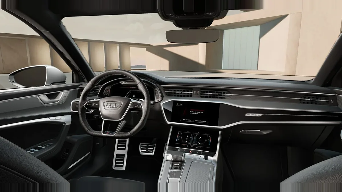 Audi RS6 Avant TFSI Quattro en renting barato — Delantera