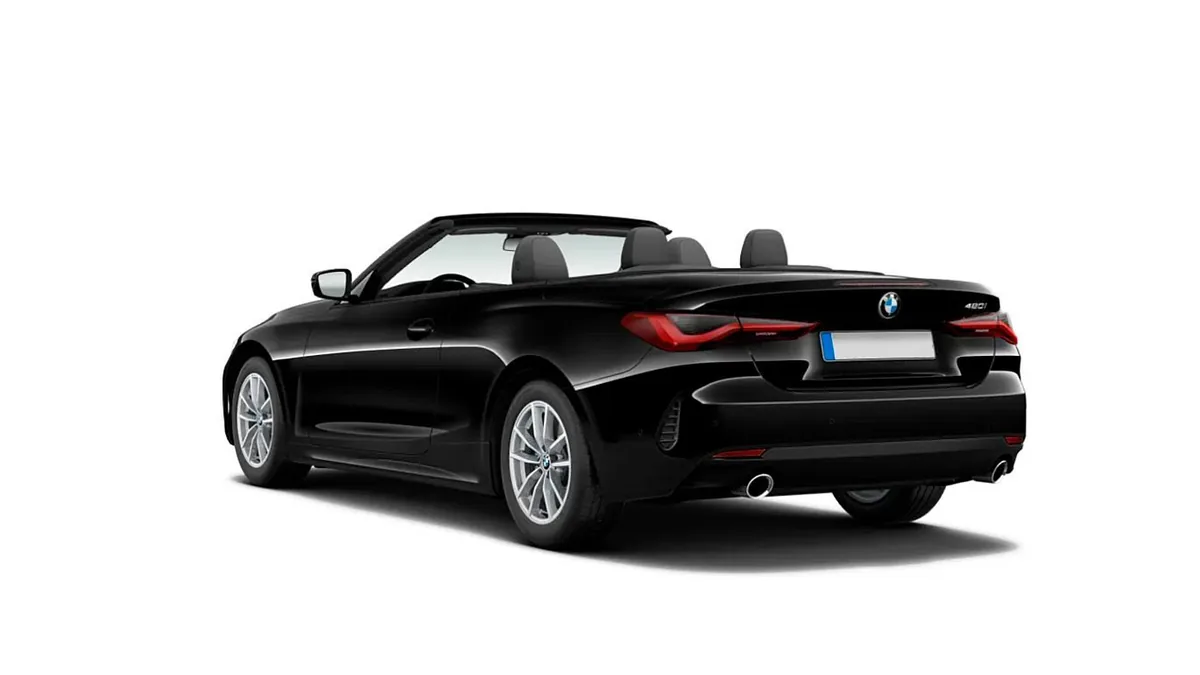 BMW Serie 4 420i Cabrio en renting barato — Lateral