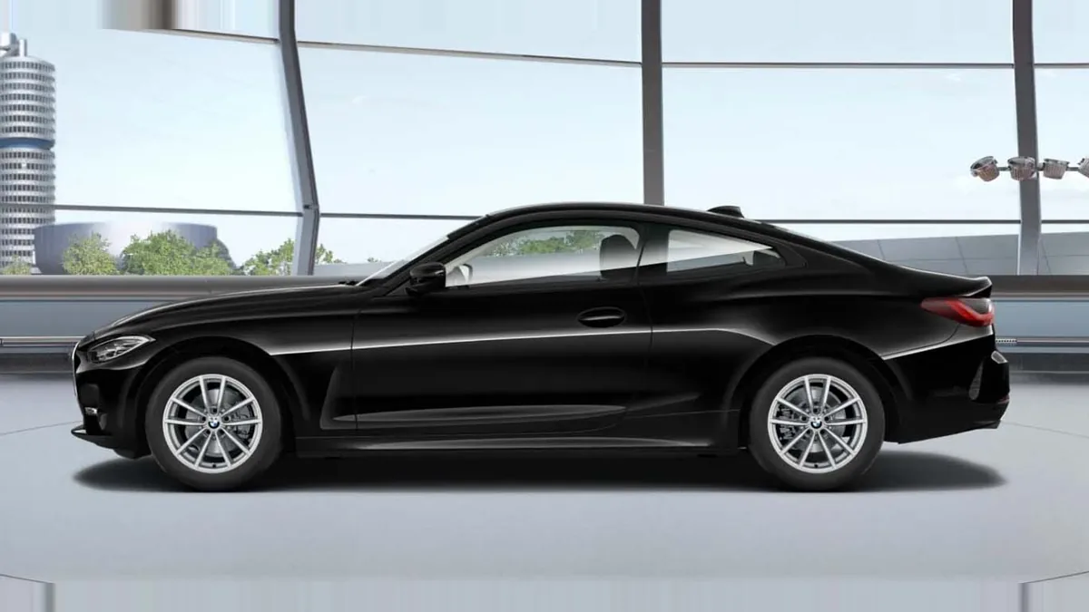 BMW Serie 4 420i Coupé en renting barato — Delantera