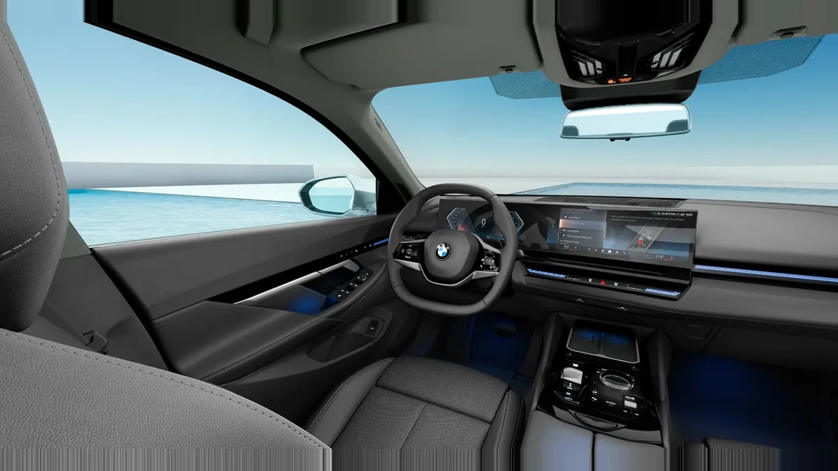 BMW Serie 5 520d en renting barato — Delantera
