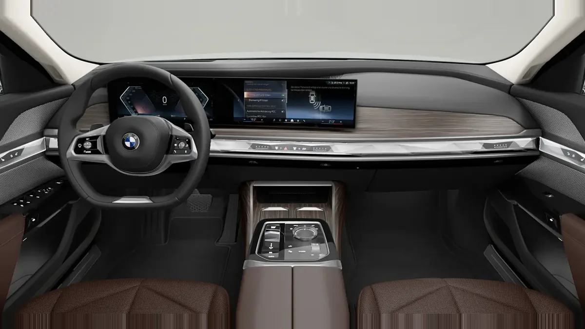 BMW Serie 7 740d xDrive en renting barato — Delantera