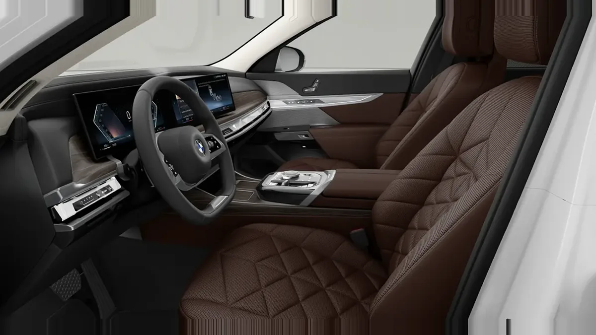 BMW Serie 7 740d xDrive en renting barato — Interior