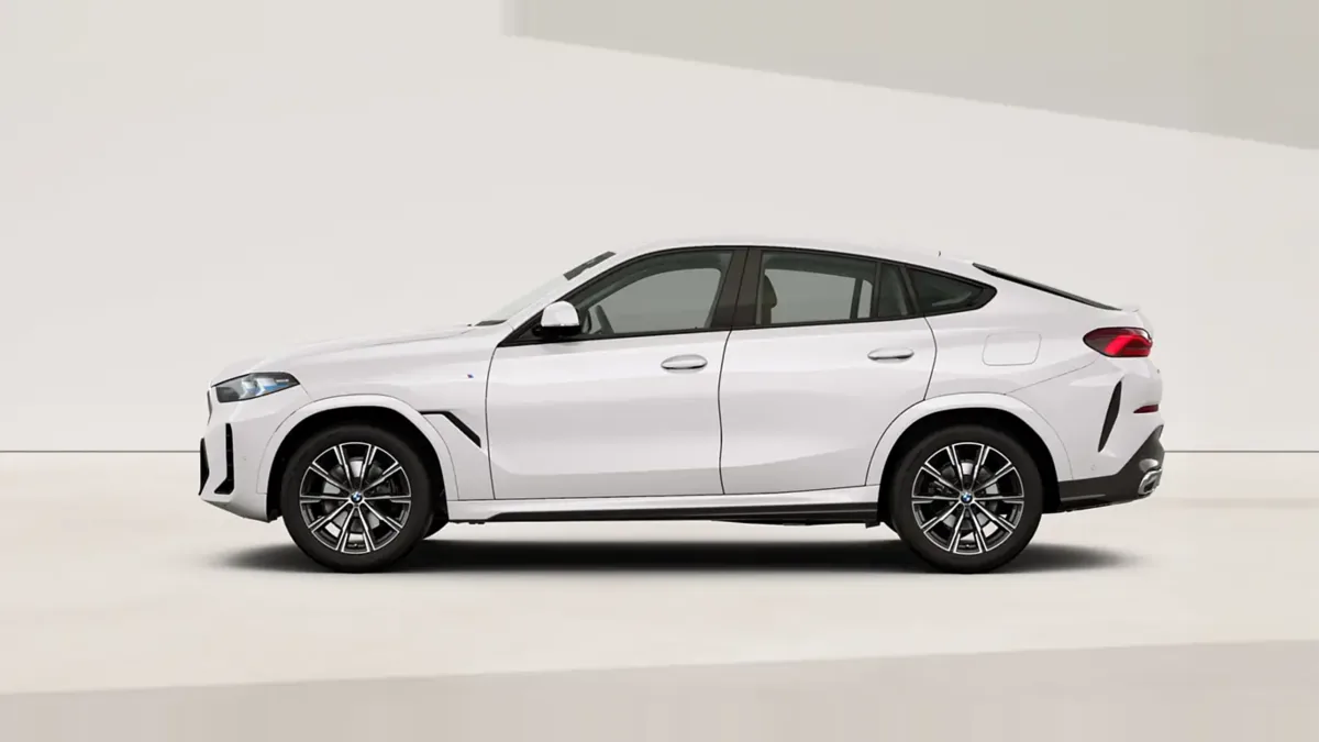 BMW X6 xDrive 40d M Sport en renting barato — Lateral