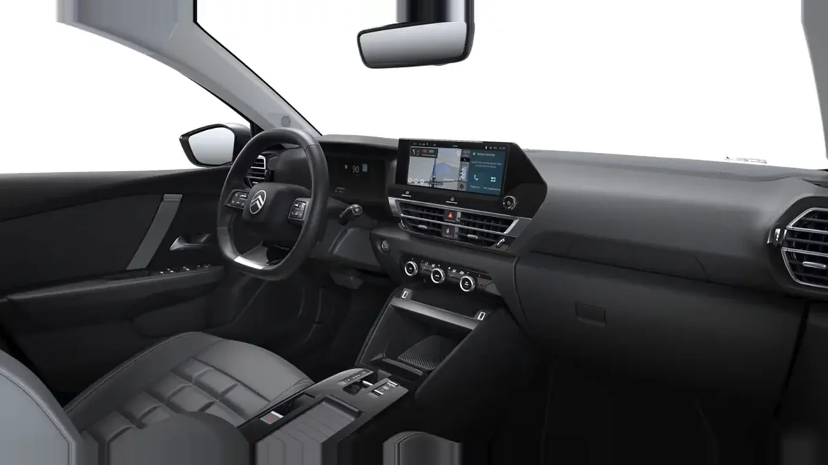 Citroën C4 Hybrid e-DCS6 Max 145CV en renting barato — Interior