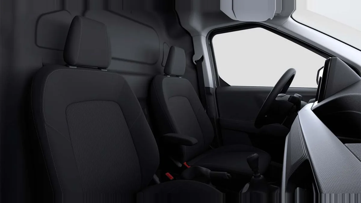 Ford Transit Courier Van 1.5 Ecoblue Trend en renting barato — Interior