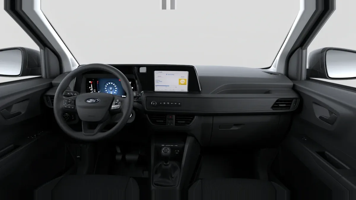 Ford TRANSIT COURIER VAN DIESEL 1.5  100 CV en renting barato — Interior