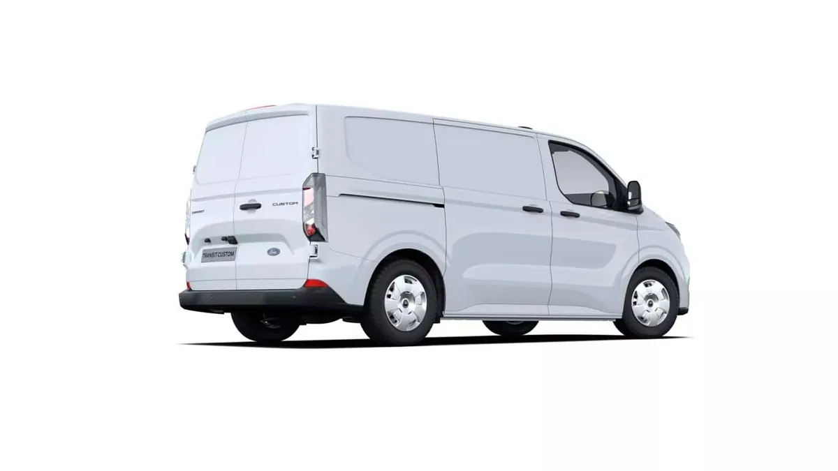 Ford Transit Custom Furgon Van 2.0 Ecoblue 136Cv 280 L1 Trend II en renting barato — Trasera