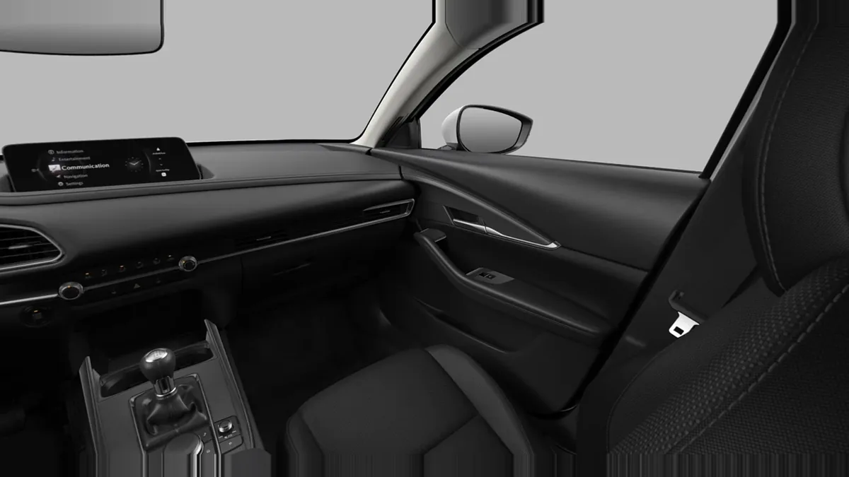 Mazda CX 30 2.5L e-SkyAct G MHEV 103kW Prime-Line en renting barato — Interior
