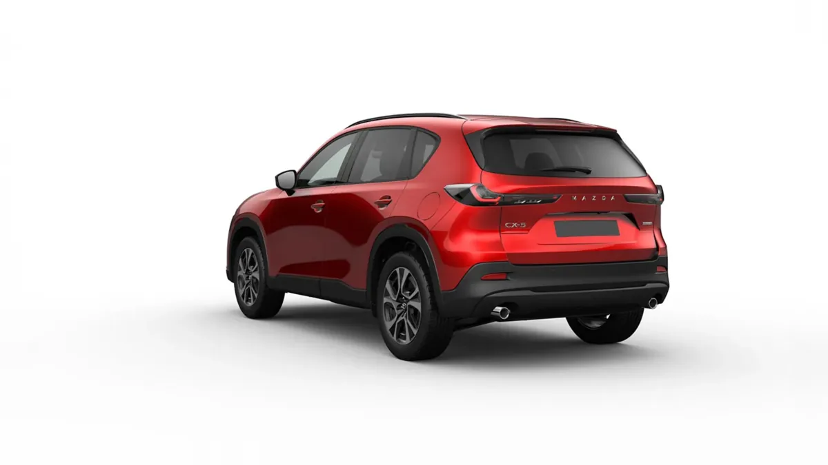 Mazda CX-5 2.5 e-Skyactiv-G MHEV 141cv Centre-Line FWD en renting barato — Trasera