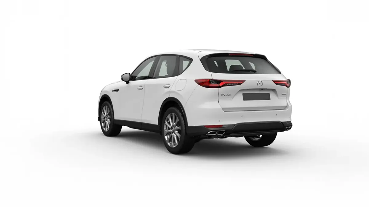 Mazda CX-60 e-Skyactiv D MHEV 147kW RWD 8AT Exclus.-Line en renting barato — Trasera