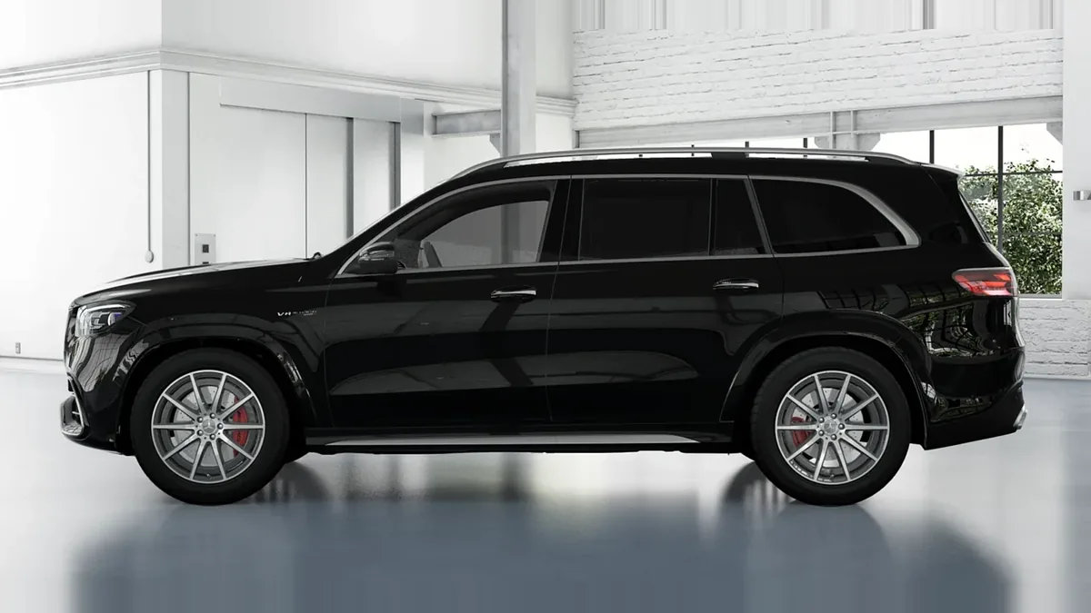 Mercedes-AMG GLS 63 4MATIC en renting barato — Lateral