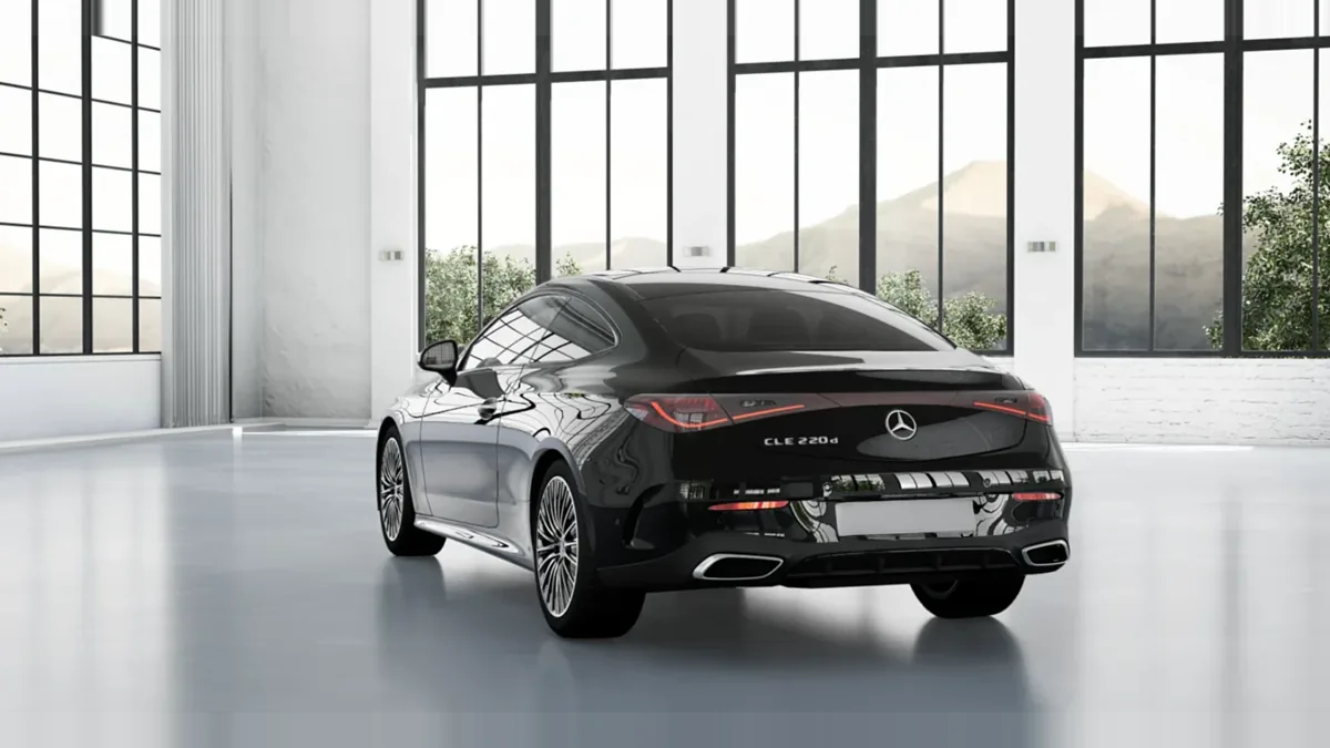 Mercedes-Benz CLE 220d Coupé en renting barato — Trasera