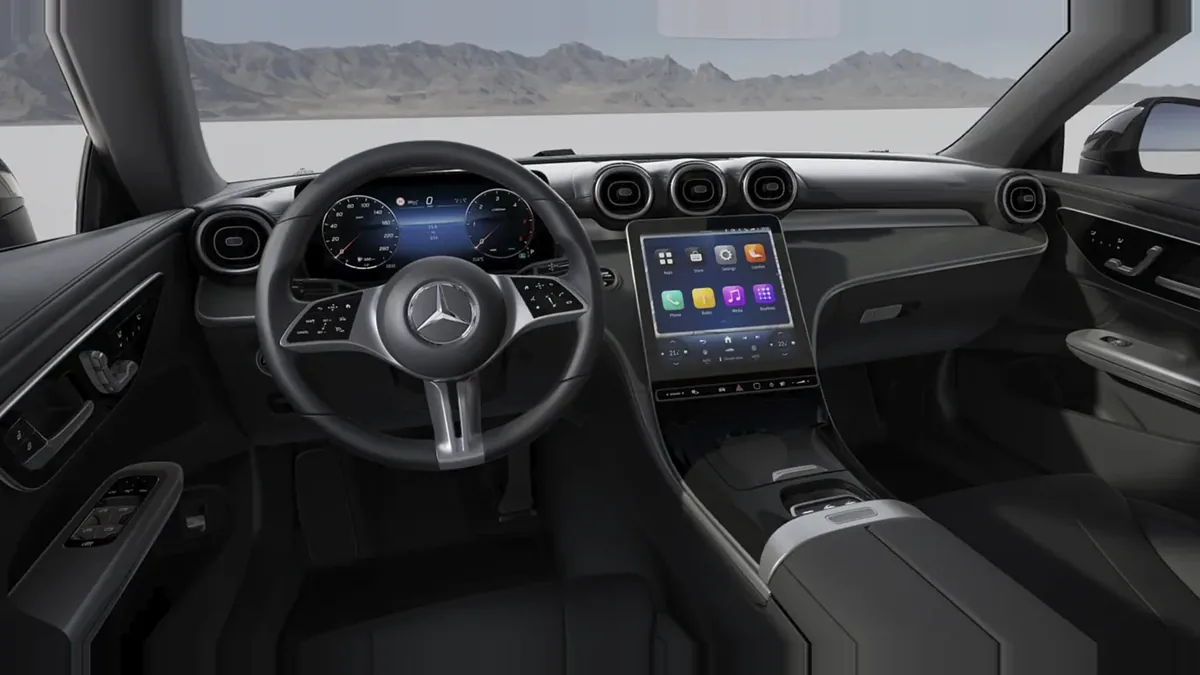 Mercedes-Benz CLE Cabrio 200D en renting barato — Delantera