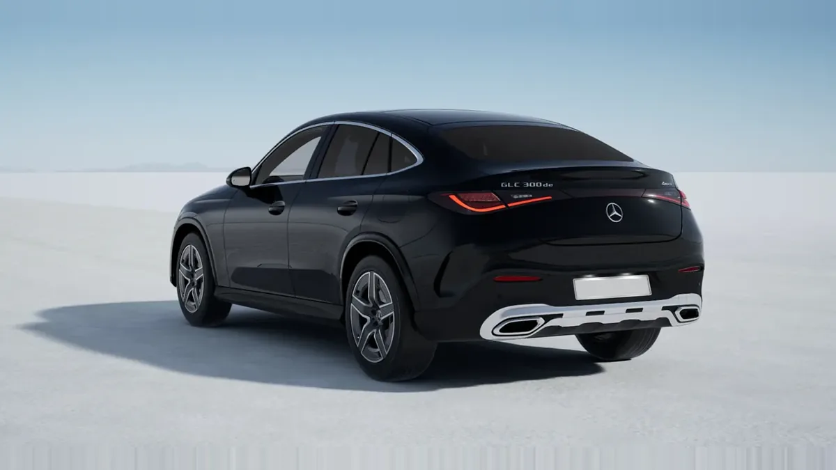 Mercedes-Benz GLC Coupé 300 de 4MATIC QS en renting barato — Trasera