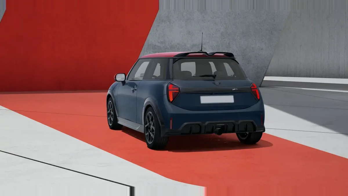 MINI John Cooper Works en renting barato — Trasera