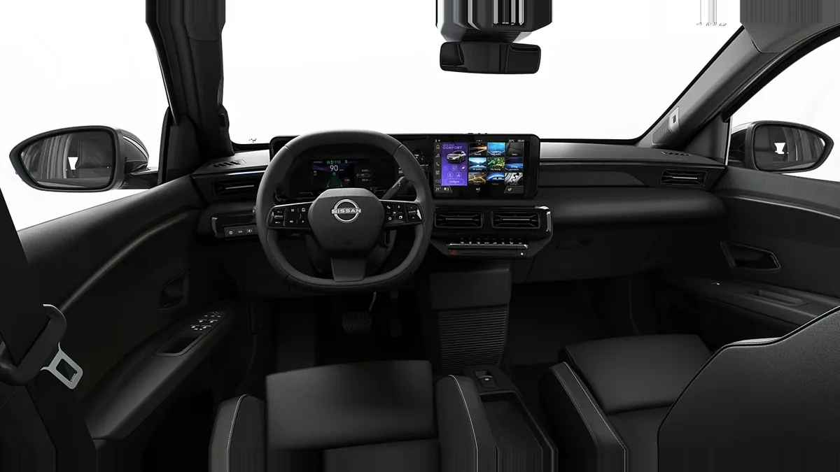 Nissan Micra 40kWh Acenta AT en renting barato — Delantera