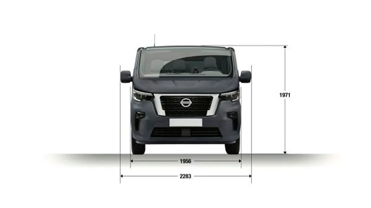Nissan Primastar Combi 9 L2H1 N-Connecta 150CV II en renting barato — Lateral