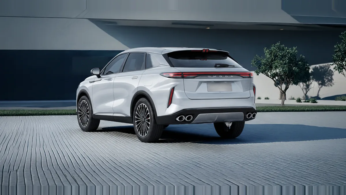Omoda 9 SHS Premium 1.5 TGDI 3DHT 395kW (537CV) AWD en renting barato — Trasera