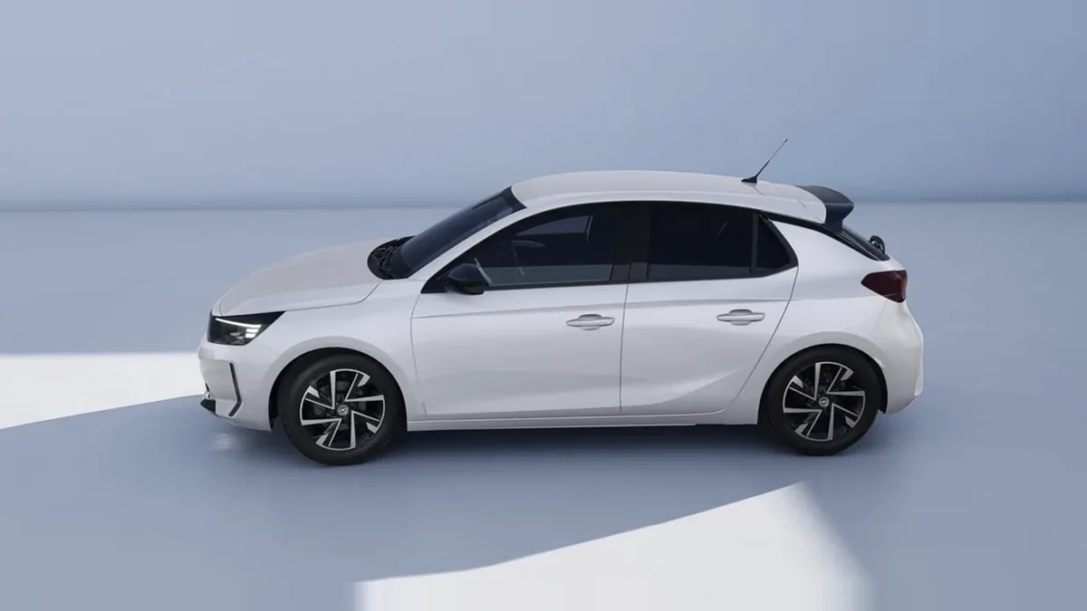 Opel Corsa GS 1.2T 74kW (100CV) en renting barato — Lateral