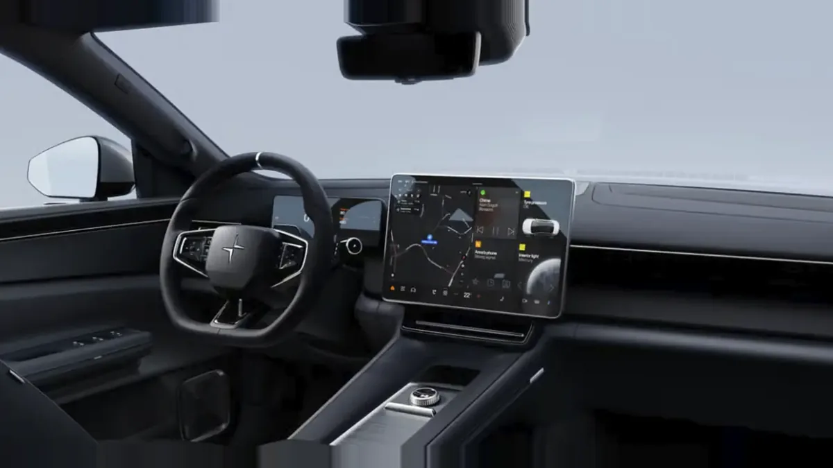 Polestar 4 Long Range Single Motor en renting barato — Delantera