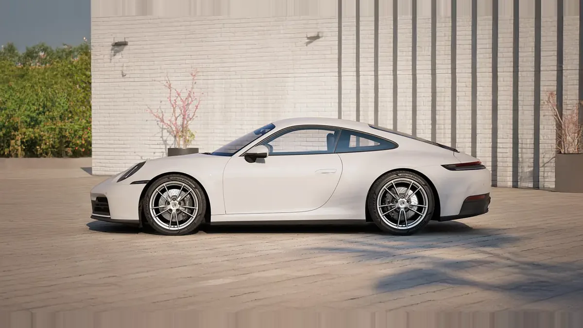 Porsche 911 Carrera en renting barato — Lateral