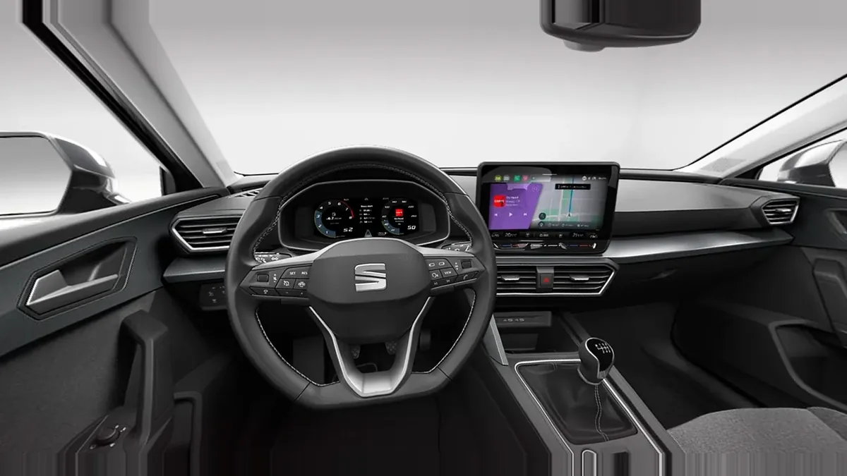 SEAT León 2.0 TDI CR St&Stp XL Fleet Pack en renting barato — Delantera