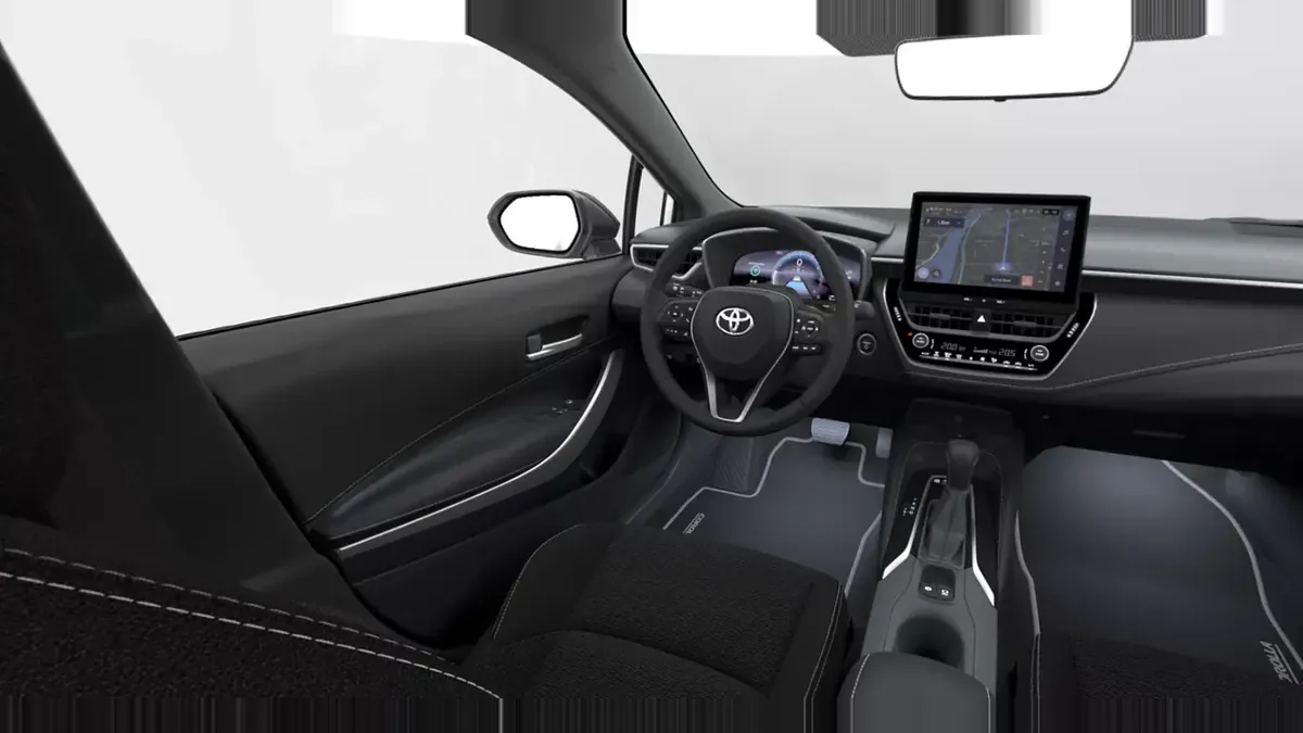 Toyota Corolla 140H Active en renting barato — Interior