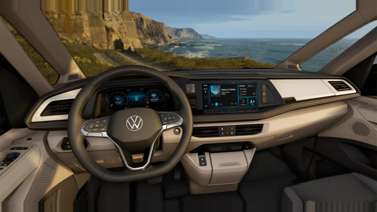 Volkswagen California Beach Tour 2.0 TDI 110kW (150CV) DSG en renting barato — Delantera